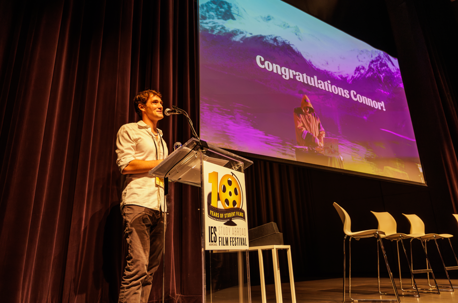 University of Wisconsin's Connor Wins Study Abroad Film Festival